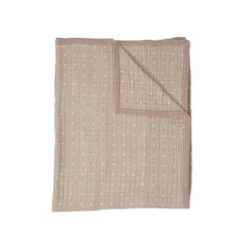 Little Unicorn Cotton Muslin Quilted Throw - Pressed Petals