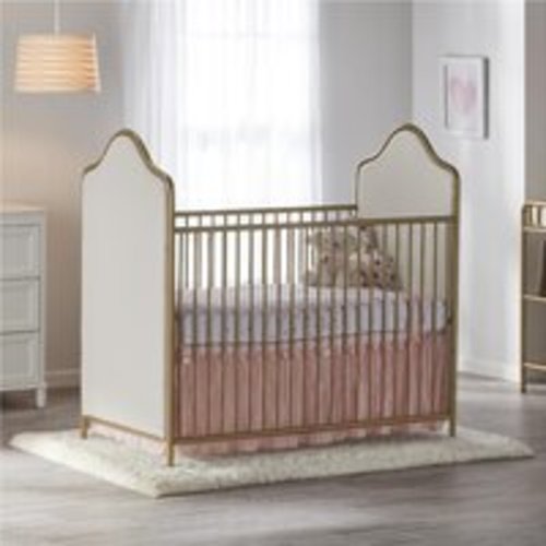 Little Seeds Piper 2-in-1 Convertible Upholstered Crib | Wayfair