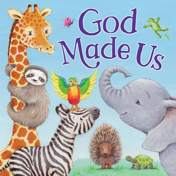 God Made Us – Christian Board Book for Kids | Faith-Based Story Celebrating God’s Love, Individuality & Creation | Touching Bedtime Story Picture Book for Toddlers | Baby & Baptism Gift