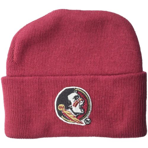 Two Feet Ahead unisex child Infant Knit Cap, Crimson, Newborn US