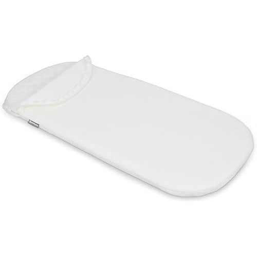 UPPAbaby Bassinet Mattress Cover/Extra Cover for Bassinets 2018-Later/Ultra Soft and Comfortable/Machine Washable/White