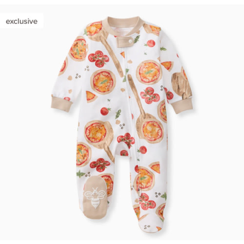 Brick Oven Pizza Organic Cotton Sleep & Play – Burt's Bees Baby