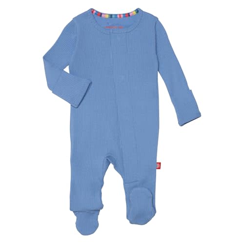Magnetic Me Footie Pajamas Soft Modal Baby Sleepwear with Quick Magnetic Fastener | Boys and Girls Sleeper Preemie-24 Months