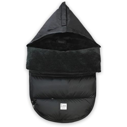 7AM Enfant Universal Stroller Footmuff - Water Repellent Winter Bunting Bag for Strollers & Car Seats, Soft Micro-Fleece & Plush Lined Stroller Footmuff for Baby Boy & Girl | PlushPOD
