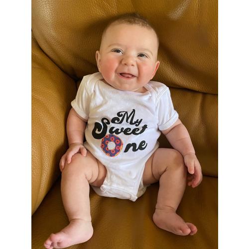 Phish Baby Outfit, Phish Fans, My Sweet One, New Baby Gift, Cute for Toddler, Phish Chick, Phish Jam Band, Phish Donut Bodysuit, One Piece