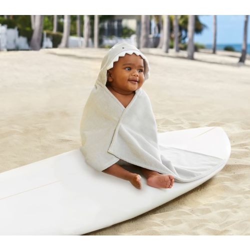 Shark Baby Beach Hooded Towel UPF 50+