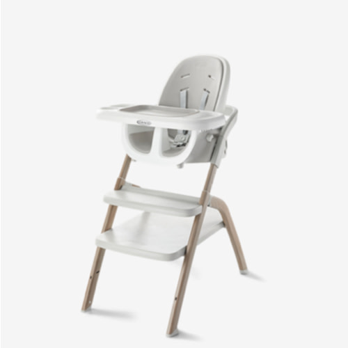 Graco EveryStep 6 in 1 High Chair, Babies and Toddlers Portable Slim High Chair with 6 Growing Stages from Infant to Toddler Seating, Convenient for Dining Time, Featured Design in Misty