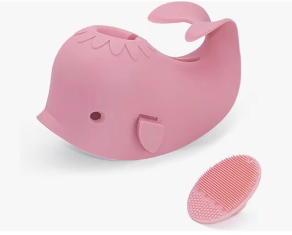 Amazon.com: Bath Faucet Cover for Kids，Bath Spout Cover for Baby are Suitable for Most Bathtub Faucet,Spout Cover Bathroom Tub Adds Fun to Your Baby in The Shower.(Pink+Brush)