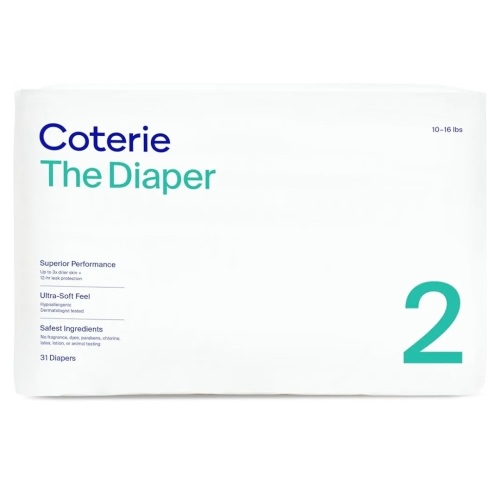 Coterie Size 2 Diaper, 31 CT-L8