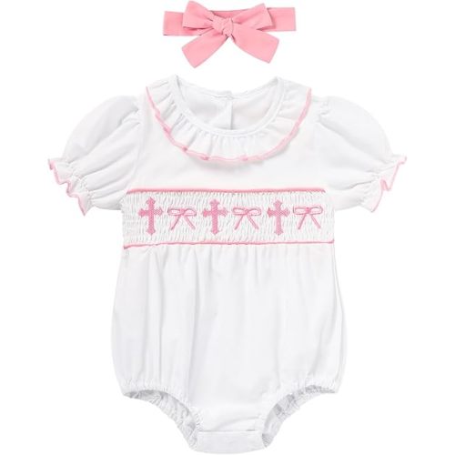 GRNSHTS Baby Girl Romper Newborn Clothes Bodysuit Jumpsuit Baby Girl Clothes Outfit 0-18M
