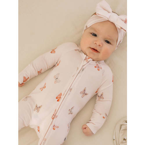 Butterfly | Bamboo Zip Pajamas