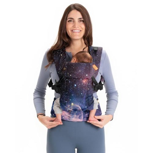 Beco Baby Gemini Newborn to Toddler Carrier - Front, Back and Hip Seat, Backpack & Front Carrier With Adjustable Seat, Ergonomic Holder 7-35lbs (Carina Nebula)