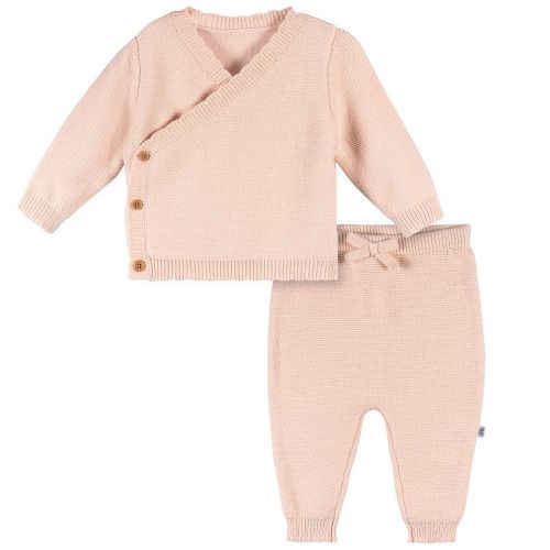 Baby Girls Just Born® 2-pc. Knit Sweater & Bottoms Set