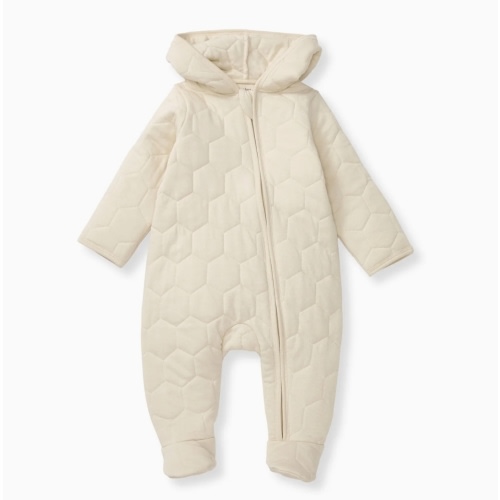 Organic Cotton Honeycomb Quilted Bunting – Burt's Bees Baby