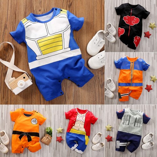 Onesie Dragon Ball Z Anime Costume Romper For Newborn