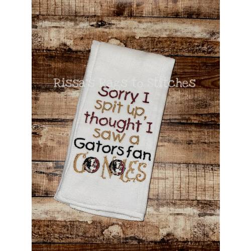Seminoles Burp Cloth