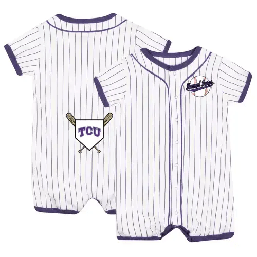 Colosseum Infant TCU Horned Frogs White Romper | Dick's Sporting Goods, 3-6M