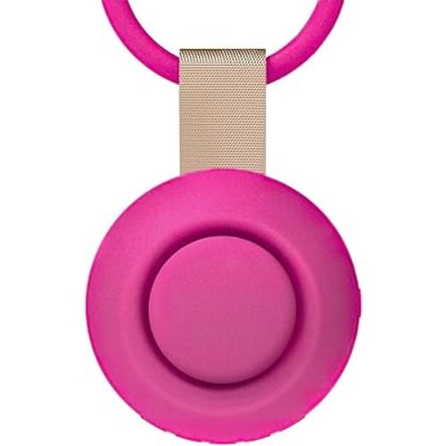 2025 Mom's Choice Awards, Portable Sound Machine for Baby Adult, AI Cry Detection, 18 Soothing Sound, Bluetooth Rechargeable White Noise Machine for Home Travel, Nursery Light, Barbie Pink