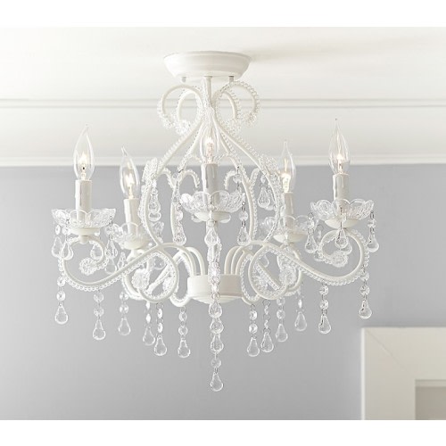 Lydia Flush Mount Chandelier (20")