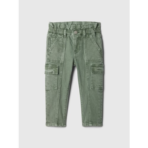 Baby & Toddler Ruffle Cargo Jeans