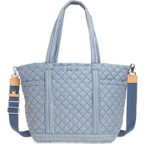 Large Empire Quilted Seersucker Tote