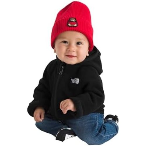 THE NORTH FACE Baby Glacier Full Zip Hoodie | Polar Fleece Jacket With Fold-over Mitts, Zipper Chin Guard & Set-in Sleeves