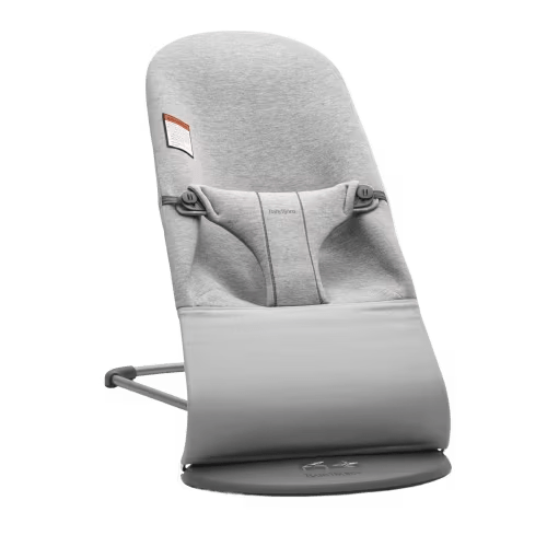 BabyBjörn Bouncer Bliss - 3D Jersey in Light Gray