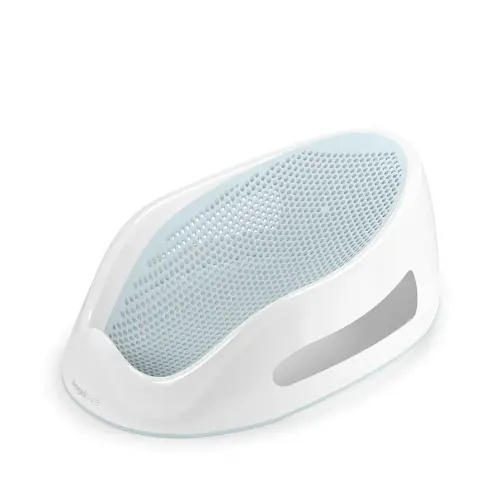 Angelcare Baby Bath Support, Aqua, for babies less than 6 months of age, Made in Canada