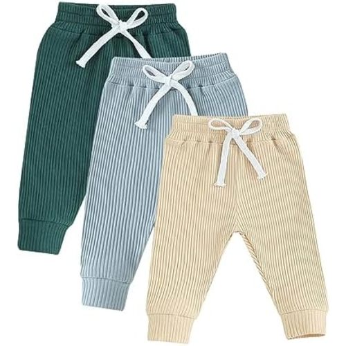 Boys' 3-Pack Pull-on Knit Jogger Pants