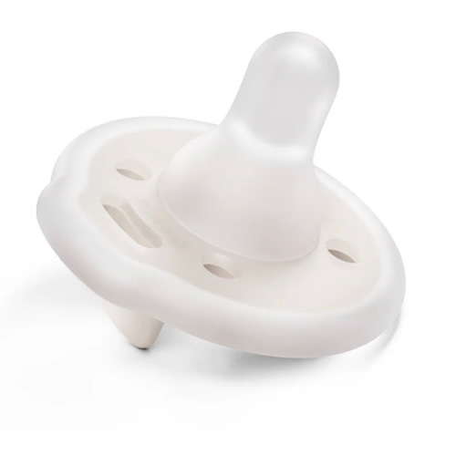 babypace breast-like pacifier 0-12 mo single - pearl | mōmi
