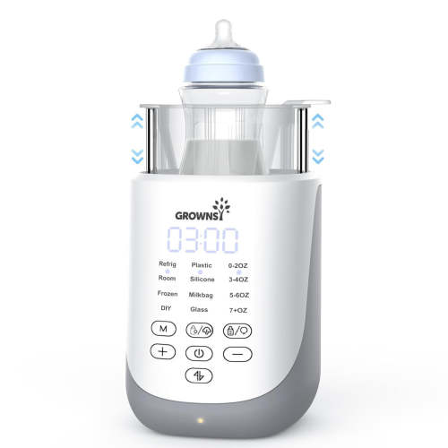 10-in-1 Baby Bottle Warmer | Fast Heat & Auto-Lift – GROWNSY