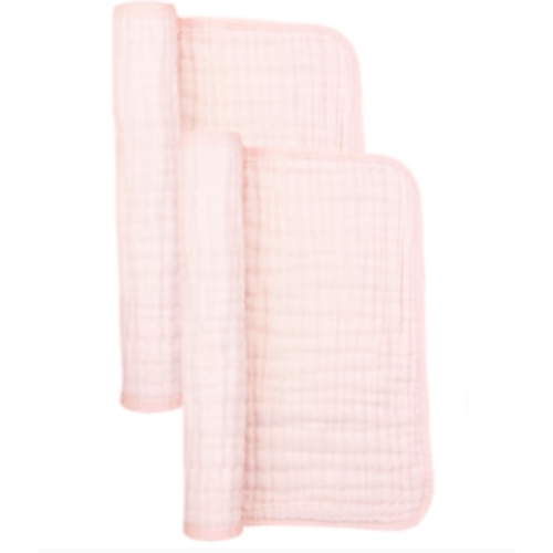Cloud Muslin™ Burp Cloth 2 Pack - Blush