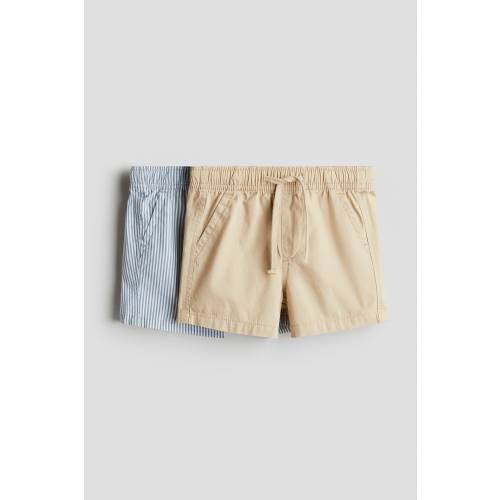 2-PACK COTTON SHORTS
