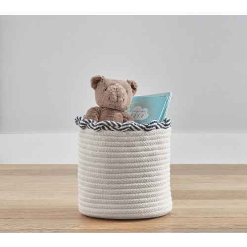 Twist Lock Wool Blend Bin | Pottery Barn Kids