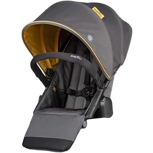 Evenflo Pivot Xplore Stroller Wagon Second Seat, Adventurer Gray