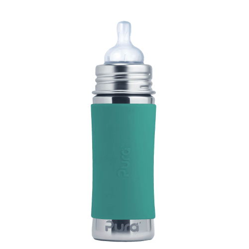 Kiki™ 11oz Infant Bottle Mint or Aqua