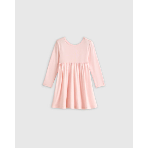 Bamboo Long Sleeve Twirl Dress