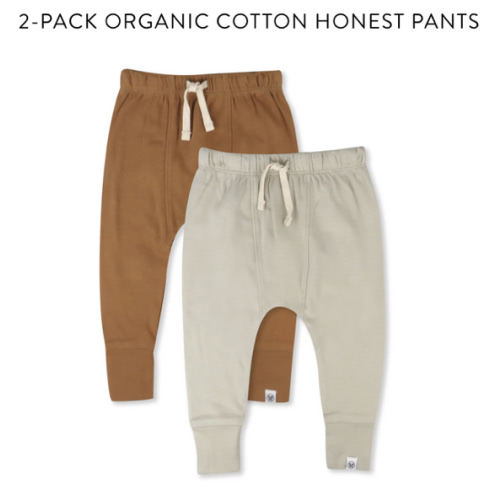 2-Pack Organic Cotton Honest Pants | Honest Baby Clothing