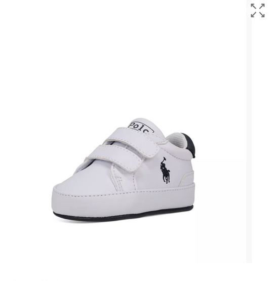 Ralph Lauren Boys' Heritage Court II Ez Sneakers - Baby