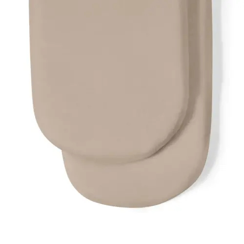 Organic Moses Basket Fitted Sheets in Truffle - The Little Green Sheep