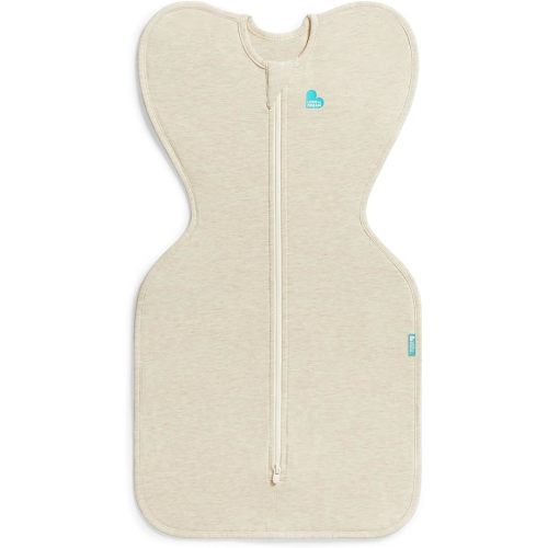 Love to Dream Swaddle UP, Sleep Sack 0-3 months, Self-Soothing, Improves Sleep, Snug Fit Helps Calm Startle Reflex, Baby Essentials must haves Newborn, 1.0 TOG, 13-19 lbs, Oatmeal