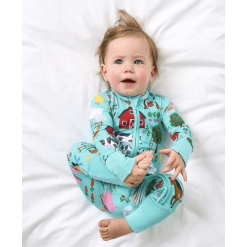 Blue Farm Fam Zippy | Little Sleepies