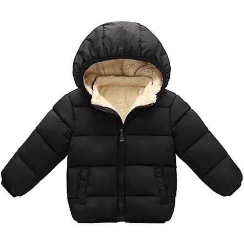 Baby Boy Girl Padded Puffer Jacket Winter Snow Warm Coat For Kid Outwear