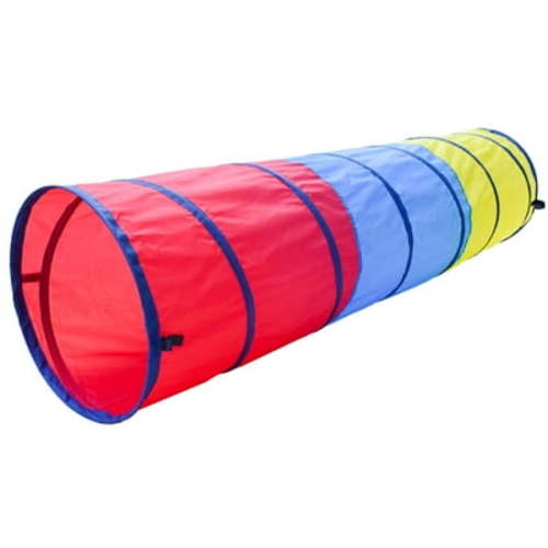 Play Day Pop-up Crawl Through Tunnel, Polyester Material, Indoor & Outdoor - Tunnel for Kids 3+