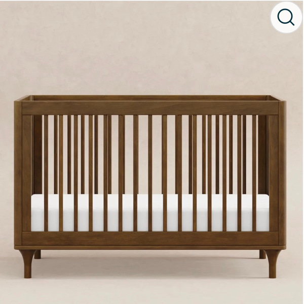 Babyletto Lolly 3-in-1 Convertible Crib with Toddler Bed Conversion Kit - Black / Washed Natural – Destination Baby & Kids