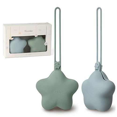 Silicone Pacifier Holder Case - 2 Pack