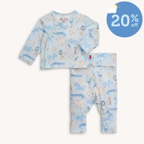 jungle jazz take me home kimono set – Magnetic Me