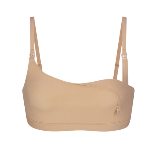 FITS EVERYBODY MATERNITY NURSING SCOOP BRALETTE | CLAY