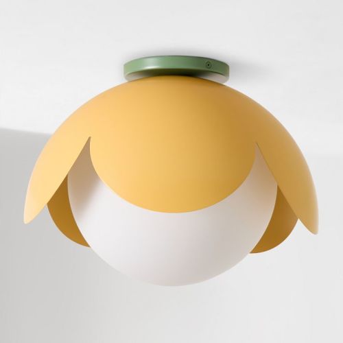 Flower Flush Mount (13.75") - Ochre