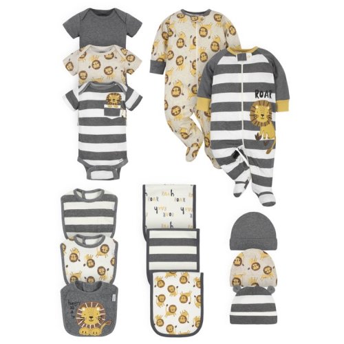 Gerber Baby Boy Newborn Shower Gift Set, 14-Piece (NB-3/6M) - Gerber Baby Boy Newborn Shower Gift Set, 14-Piece (NB-3/6M)